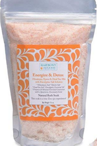 Best Himalayan Salt Mix - Best Bath Salt - Energize & Detox - The Most Amazing Sea Salt Mix Bath Soak! Energizes and Detox the Body and Spirit 