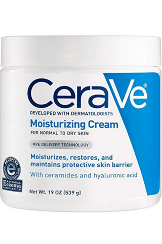 CeraVe Moisturizing Cream | 19 Ounce | Daily Face and Body Moisturizer for Dry Skin