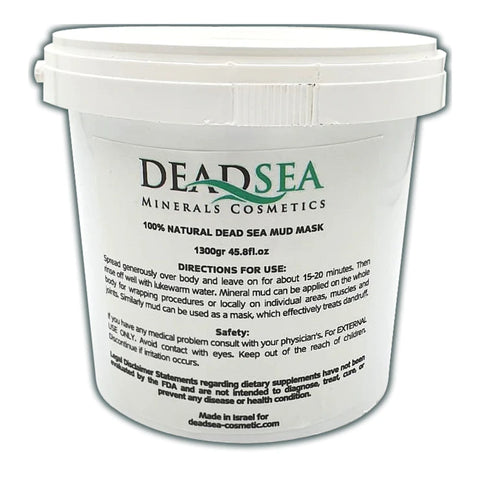 Dead Sea Mud Mask for Face and Body - Natural Skin Care for Women and Men - Best Facial Cleansing Clay for Blackhead, Whitehead, Acne and Pores 