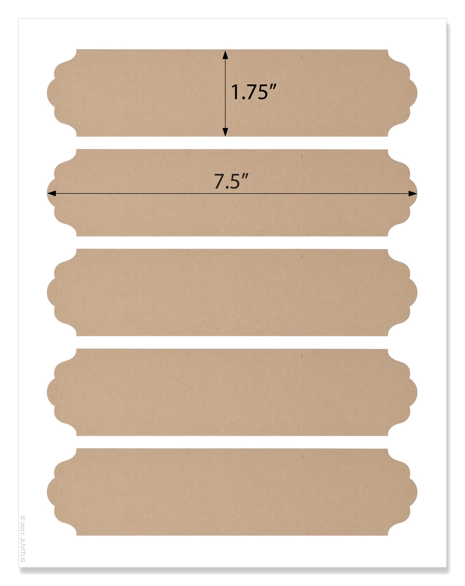 textured-brown-kraft-decorative-wrap-around-labels-7-5-x-1-75-inches-for-inkjet-and-laser