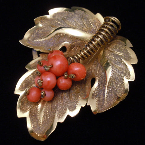 Coral in Costume Jewelry – World of Eccentricity & Charm