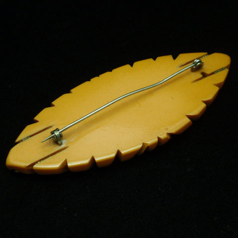 bakelite brooch