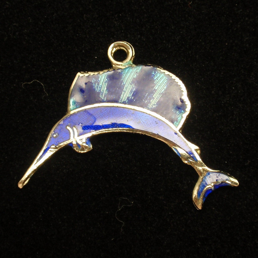 Deep Sea Fish Charm Sterling Silver Enamel – World of Eccentricity & Charm