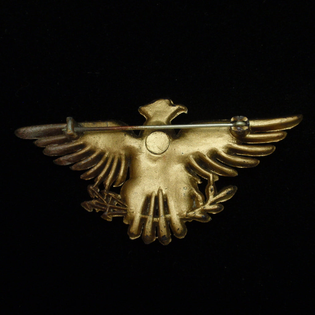 Eagle Pin circa WW II Plastic with Rhinestones – World of Eccentricity ...