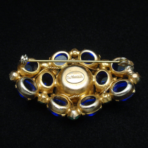 DeNicola Brooch Pin Gorgeous Stones Vintage – World of Eccentricity & Charm