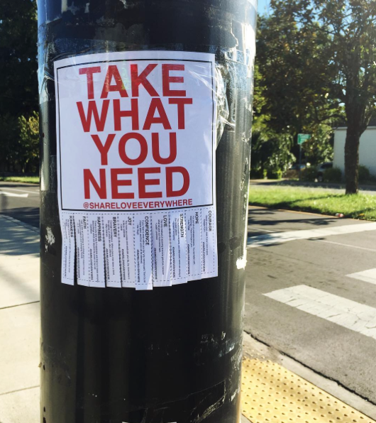Take What You Need Flyer