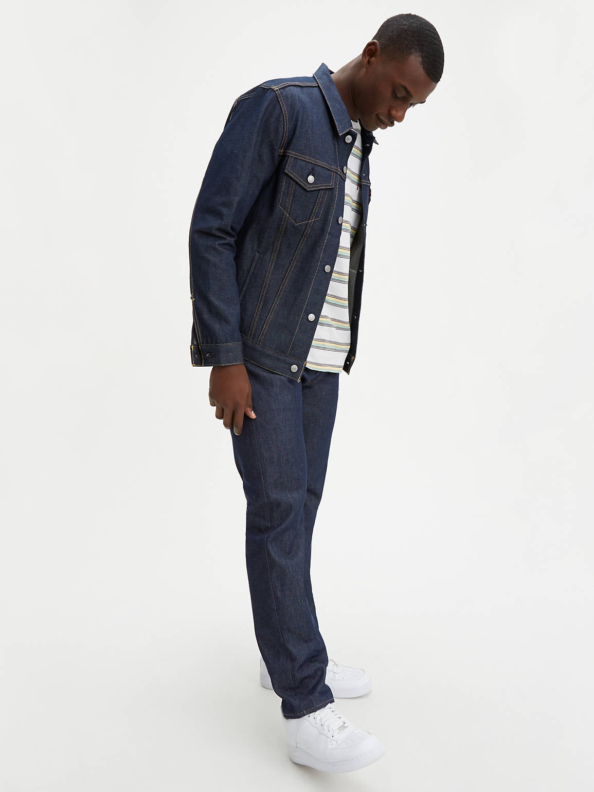 Levi's 501 Original Shrink-To-Fit Men's Jeans - Rigid Dark Wash – Ascent  Wear