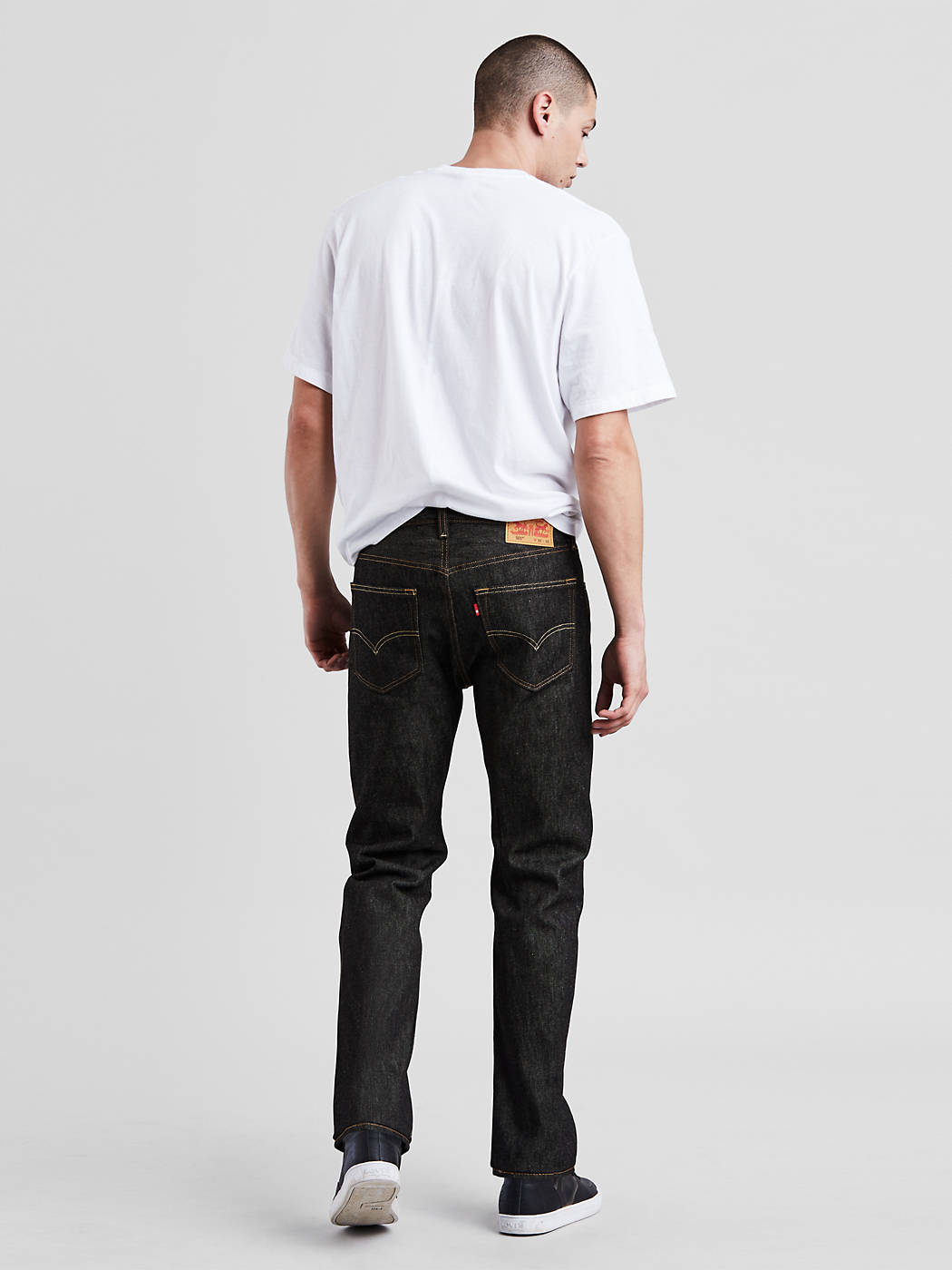 Levi's 501 ORIGINAL SHRINK-TO-FIT MEN'S JEANS -Black – Ascent Wear
