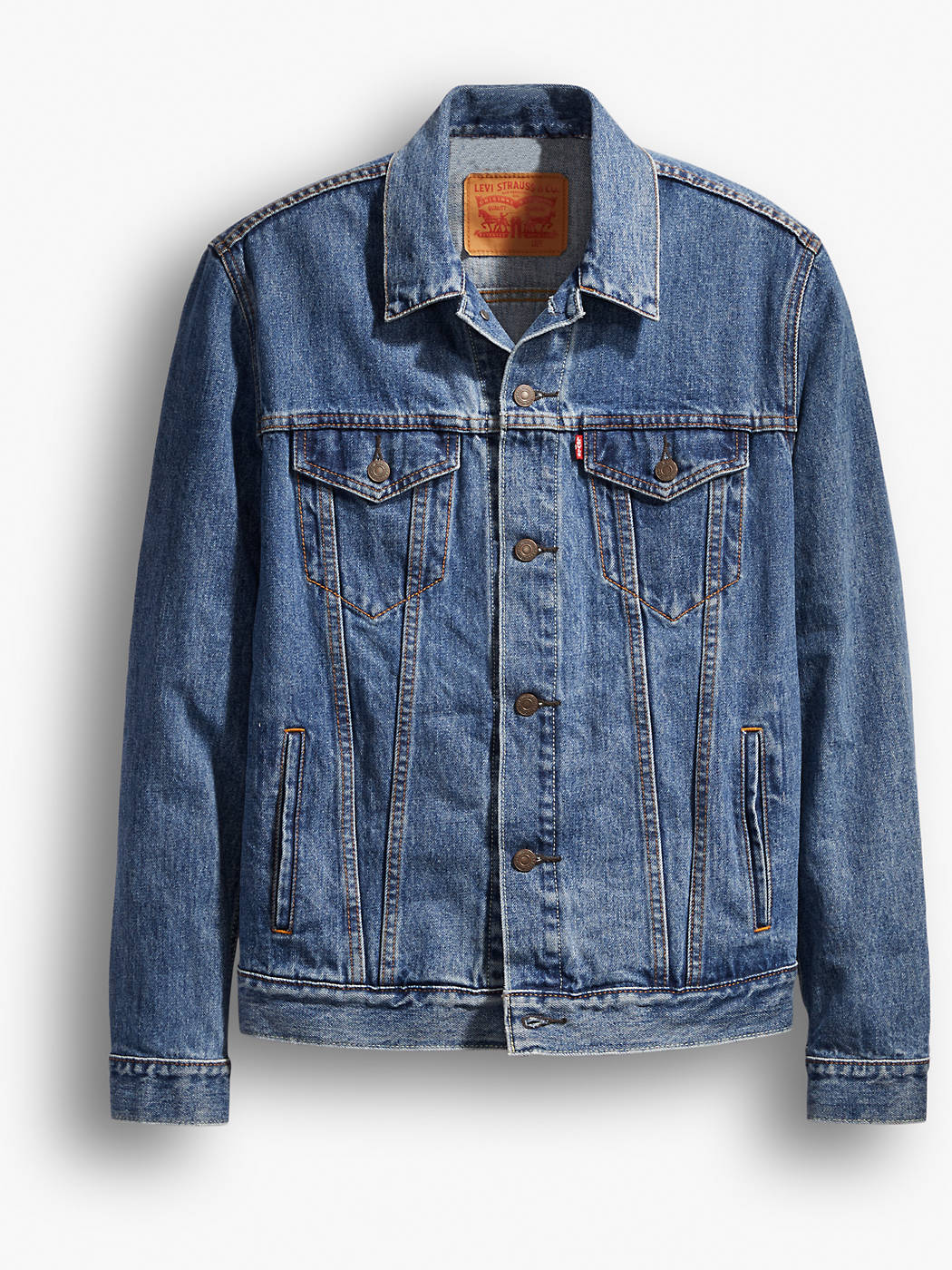 Levi's Trucker Jacket - MEdium Stonewash – Ascent Wear