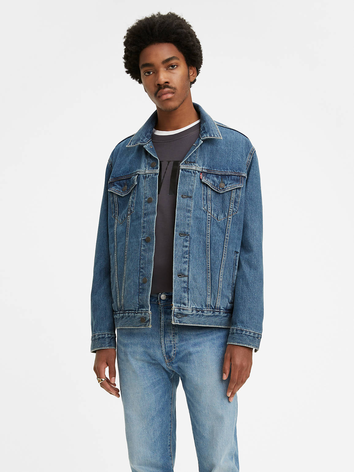 levi jean jacket 3x