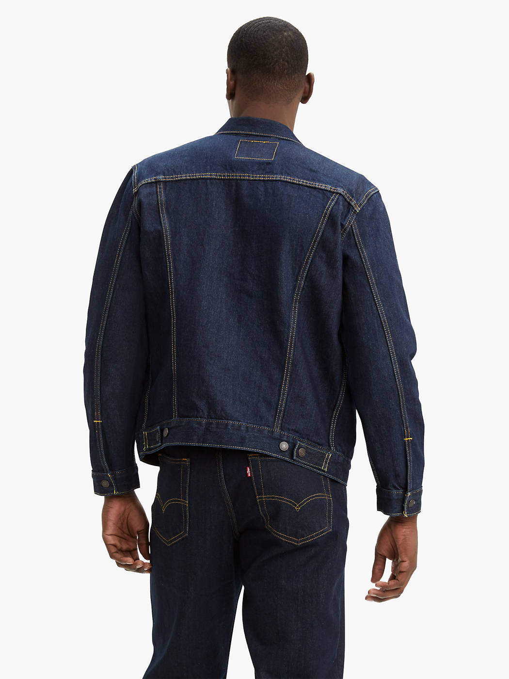 Levi's Trucker Jacket - Rinse Dark Wash – Ascent Wear