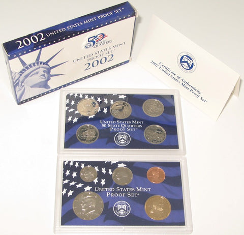 2002 US Mint Proof Set – Proofsets.com