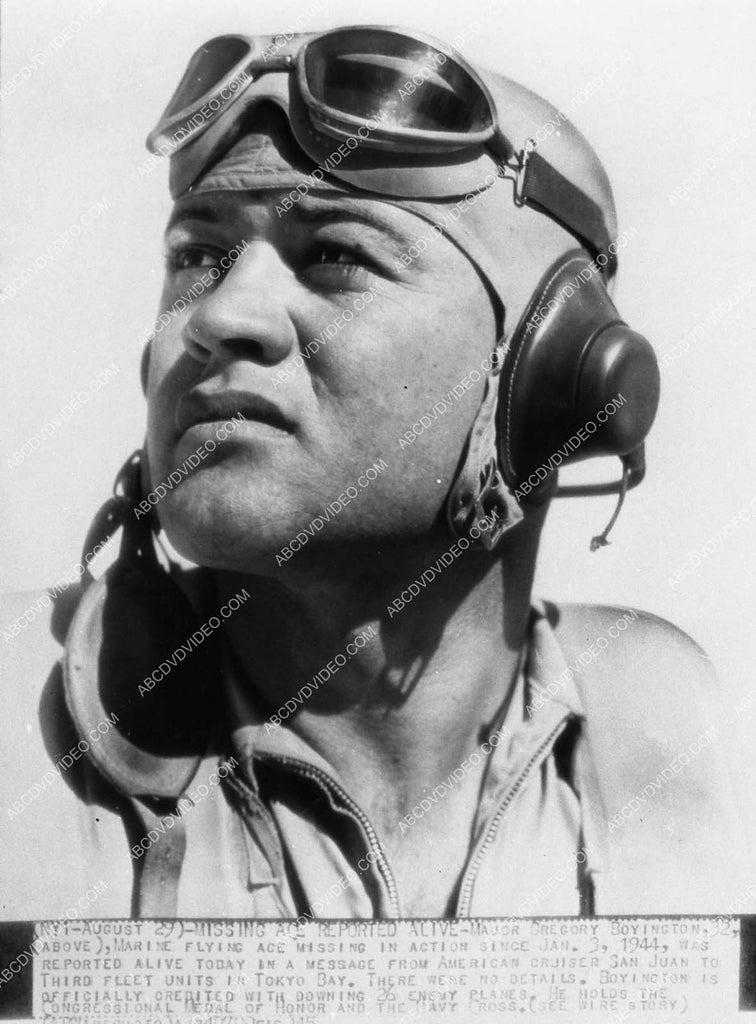 WWII flying ace Major Gregory Pappy Boyington 1601-25 – ABCDVDVIDEO