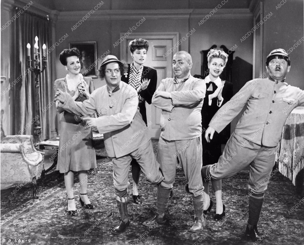 Three Stooges Moe Larry Curly Christine McIntyre comedy short subject ...