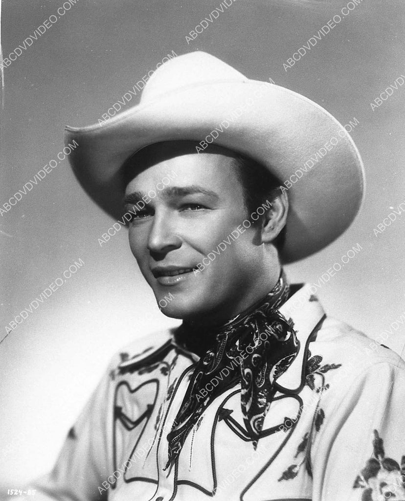 singing cowboy Roy Rogers portrait 3455a-04 – ABCDVDVIDEO