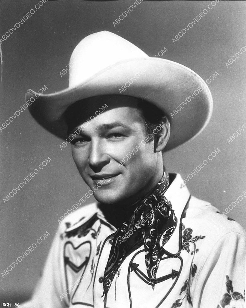 singing cowboy Roy Rogers portrait 3455a-05 – ABCDVDVIDEO