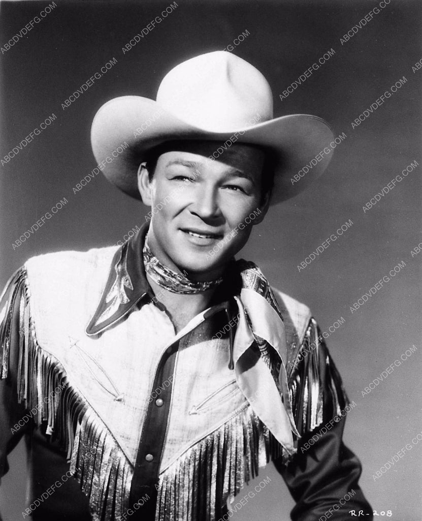 cowboy western star Roy Rogers portrait 3455c-15 – ABCDVDVIDEO