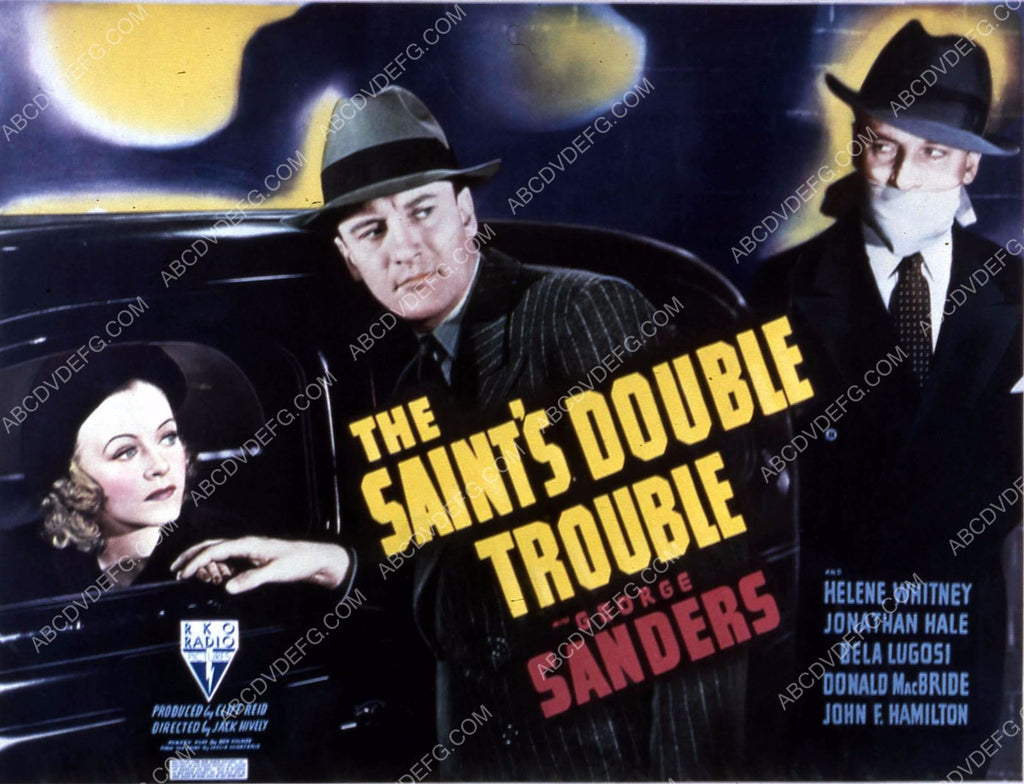 George Sanders Helene Whitney Film The Saints Double Trouble 35m 1056 Abcdvdvideo 