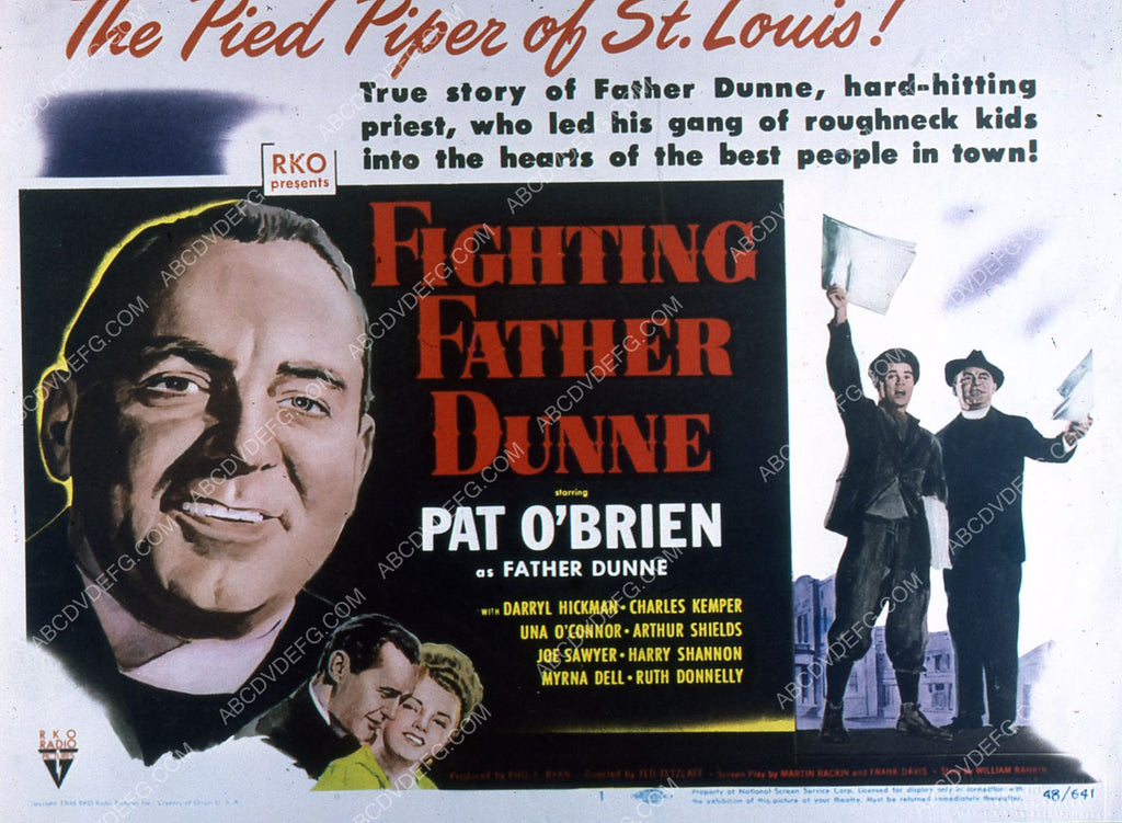 Pat O Brien Film Fighting Father Dunne 35m 2458 Abcdvdvideo