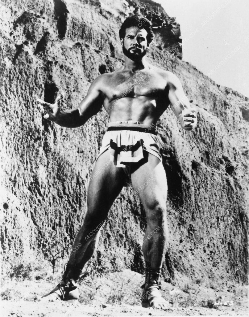 Beefcake Steve Reeves In Classic Hercules Pose 5310 21 Abcdvdvideo 8673