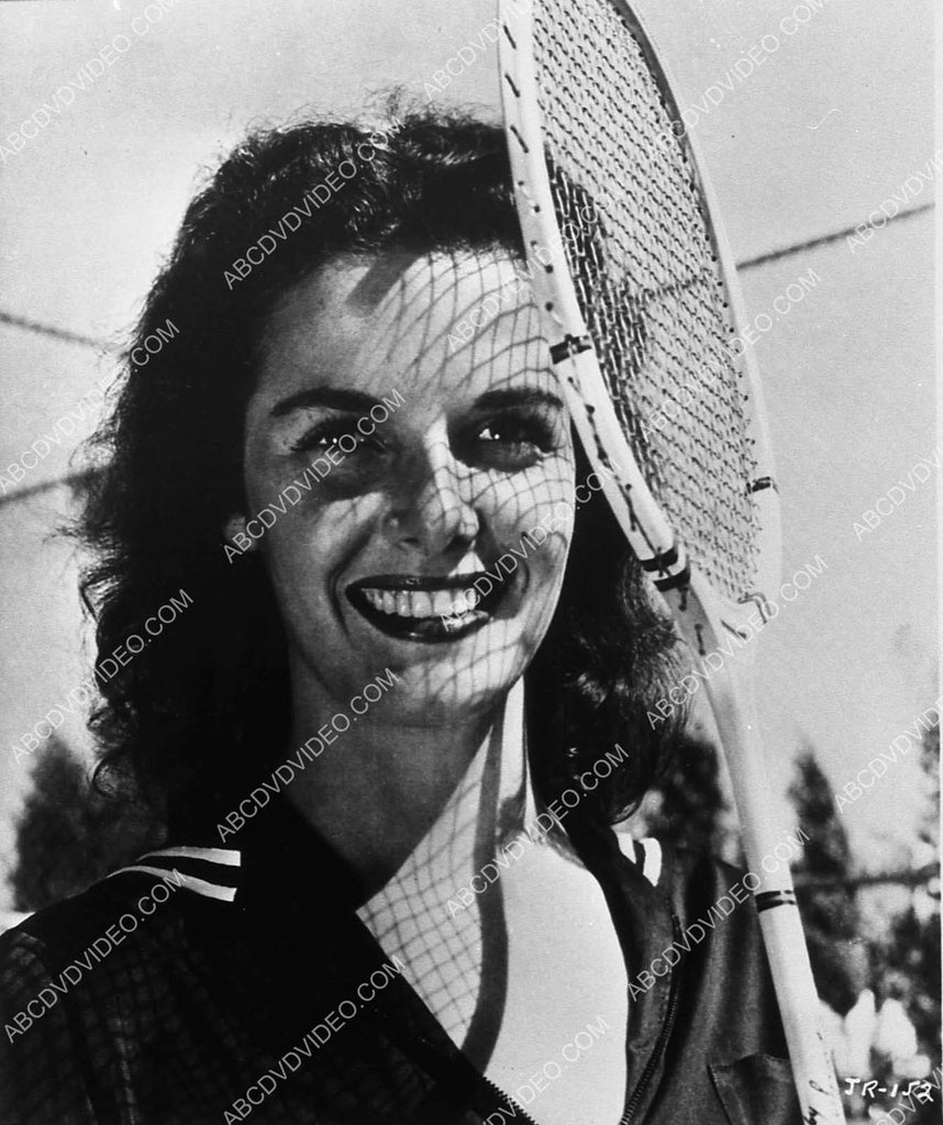 athletic Jane Russell on the tennis court 8832-12 – ABCDVDVIDEO