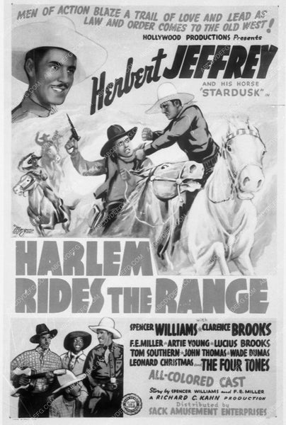 Herbert Jeffrey all colored cast film Harlem Rides the Range 9021-26 ...