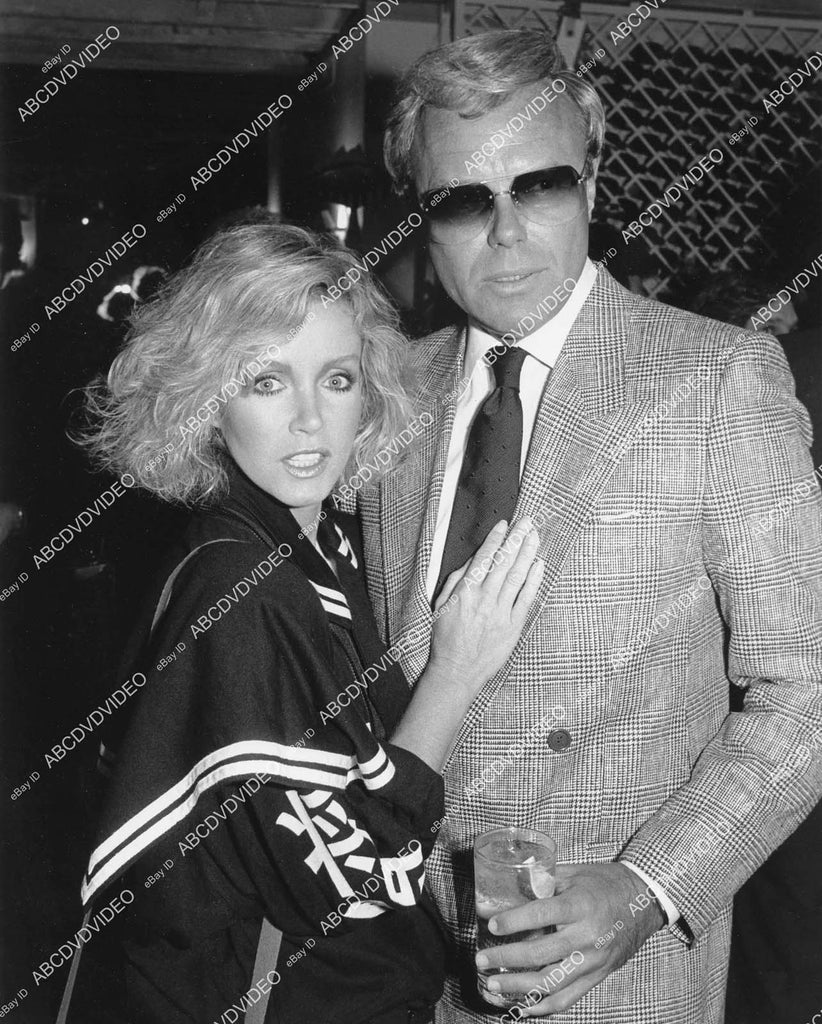 crp-01345 1984 Donna Mills, John Conboy at event Happy Birthday Capito ...