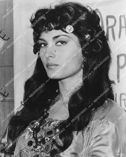 crp-03632 1964 sultry Vitina Marcus as gypsy fortune teller TV Travels ...