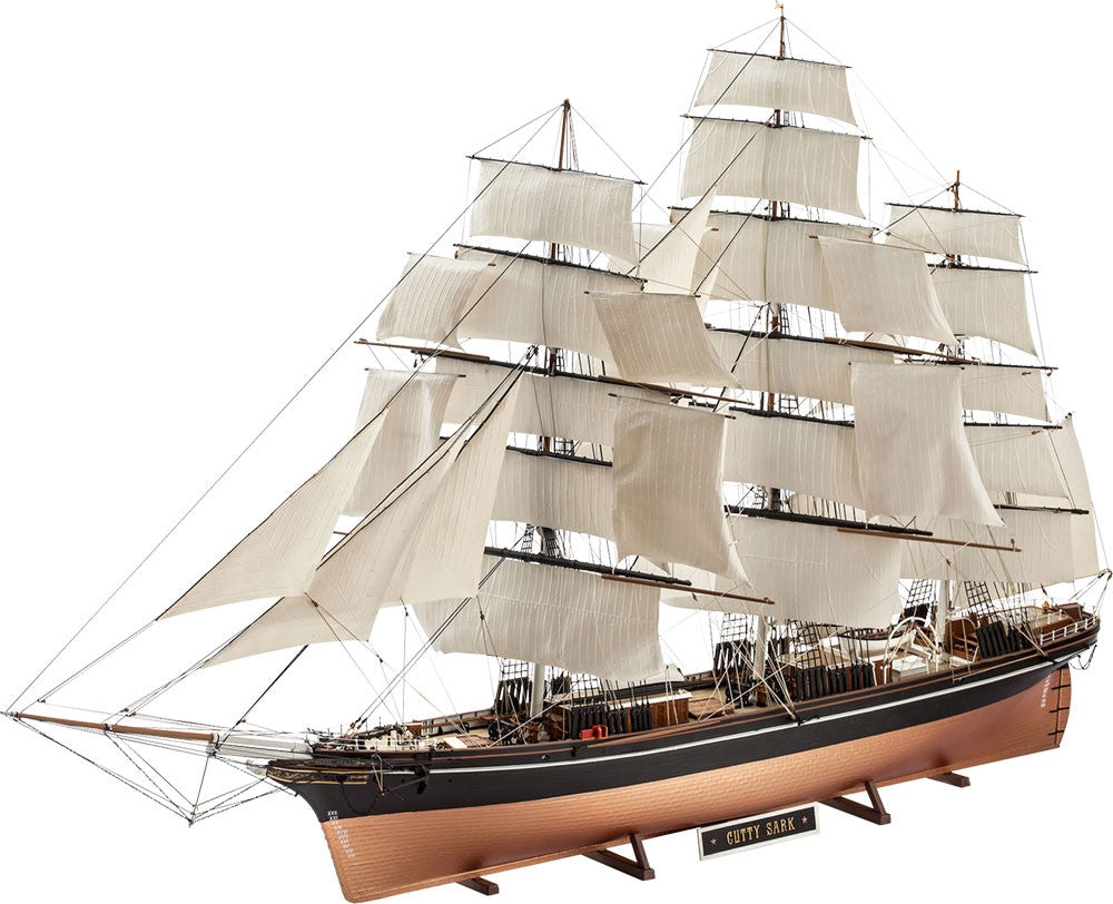 Revell Germany Ship Models 196 Cutty Sark Clipper Ship Kit