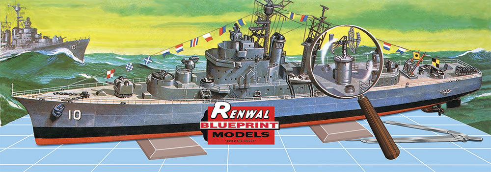 Revell Monogram Ships 1500 Uss King Plastic Model Kit