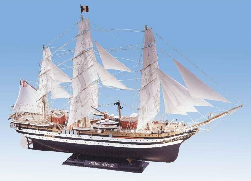 Heller Ships 1150 Amerigo Vespucci Sailing Ship Kit