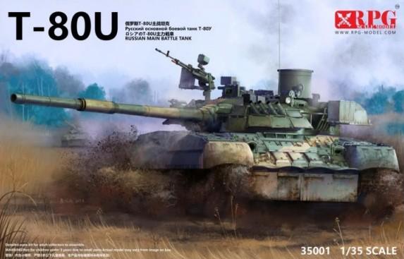 rpg model 35001 russian t-80u main battle tank