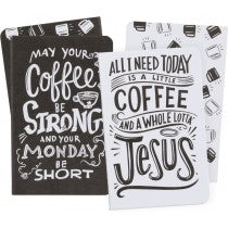 Small Notebook Set- Coffee