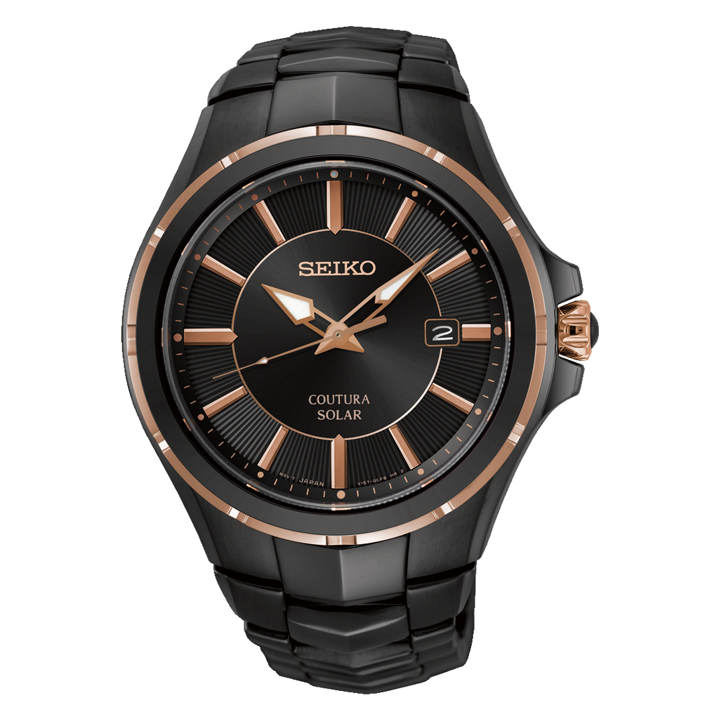 Seiko SNE516P Coutura Solar Mens Watch – Star Watches and Jewellery