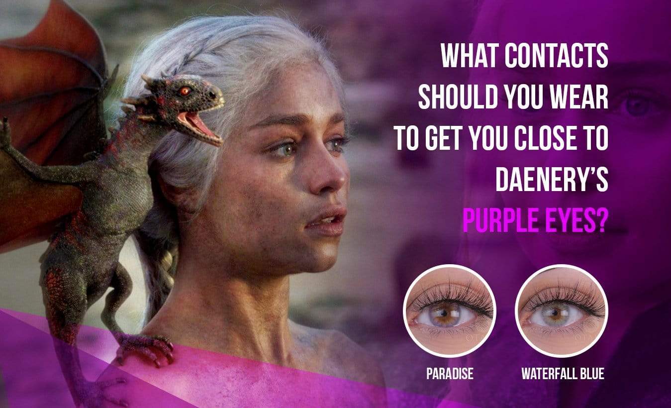 What If Daenerys Had Purple Eyes Solotica Otakulens By Billionaire Beauties