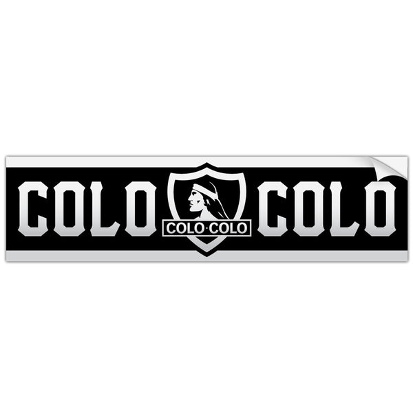 Colo Colo Chile Bumper Sticker Decal Calcomania – Pandemic Soccer