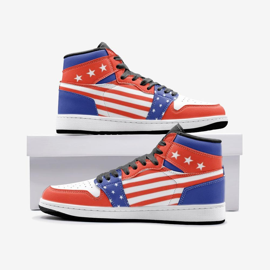 American Flag Patriotic 4th Of July Space Force 1 Shoes | Liberty Tee Shop