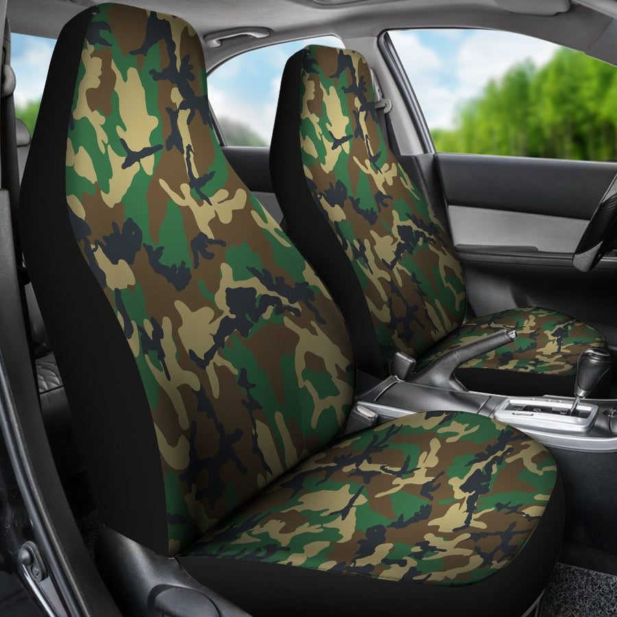 Military Inspired Camo Seat Covers Set Of 2 | Liberty Tee Shop