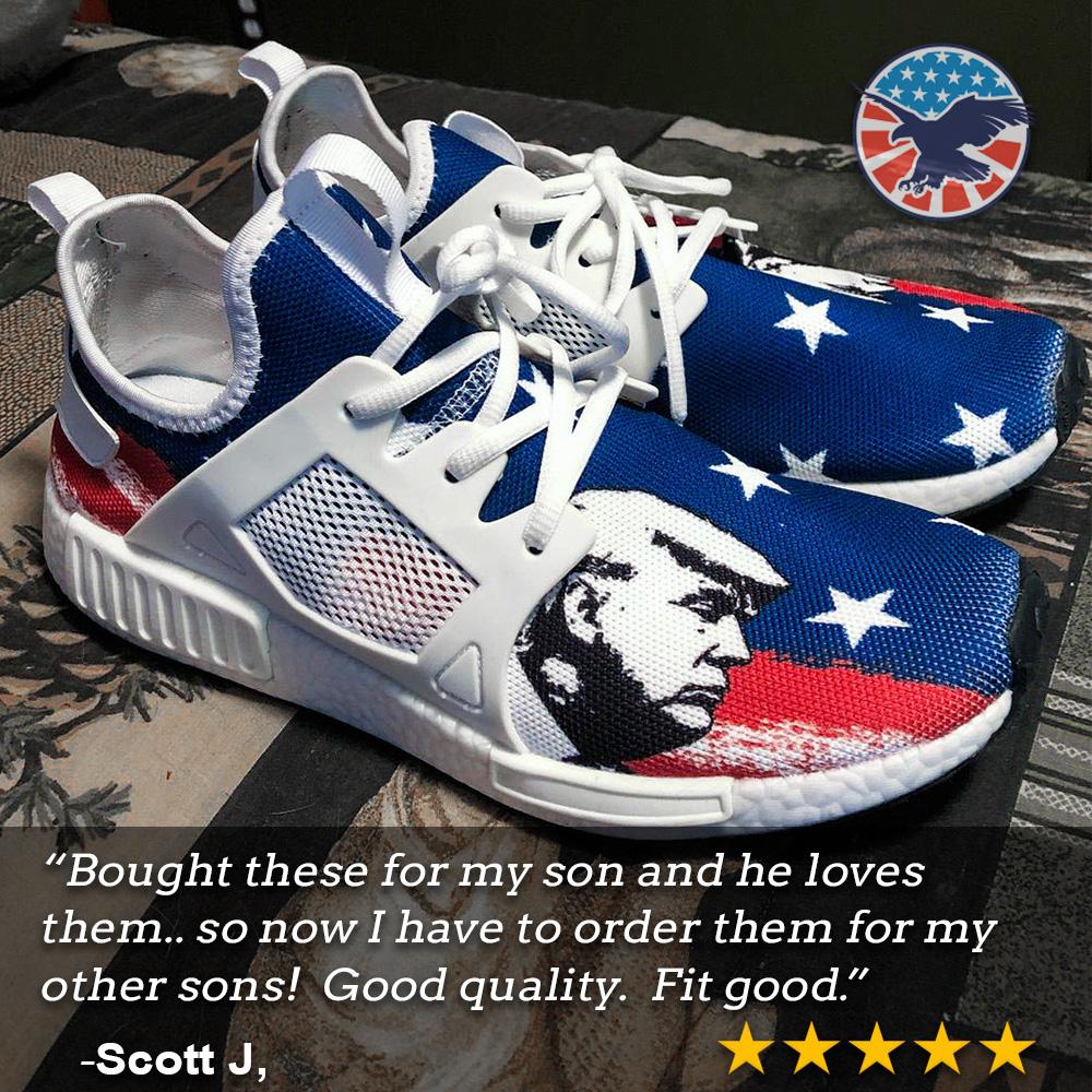 sketchers trump sneakers