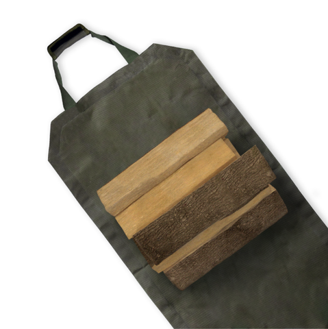 Hudson Durable Goods Firewood Carrier - Lays Flat to Load Easily