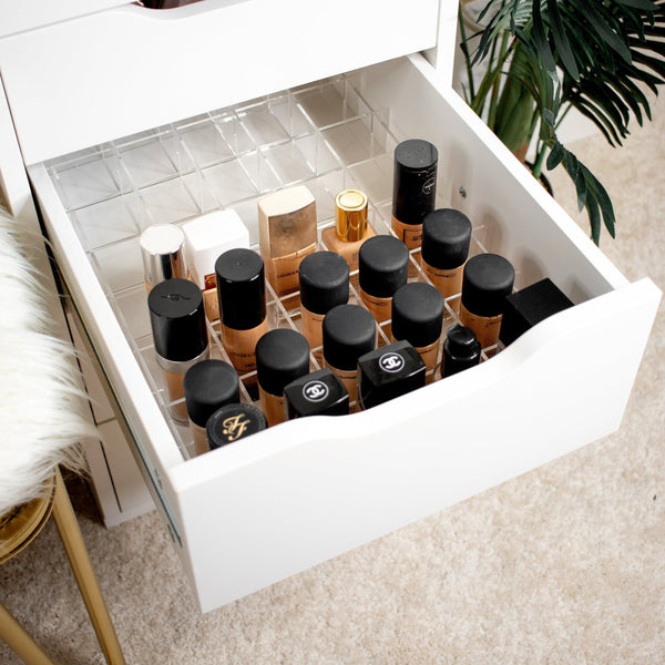 ALEX 5 Drawer - Foundation Divider - Makeup Organiser - Luvo Store