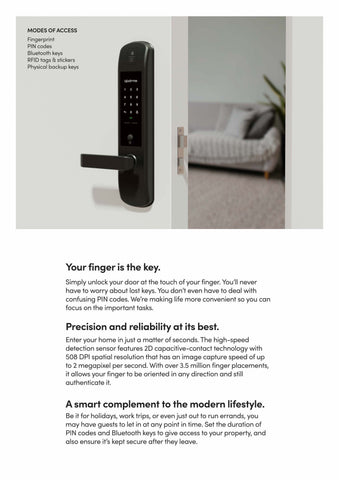 Igloohome Mortise 2+ Digital Lock different modes of access- AN DIGITAL LOCK