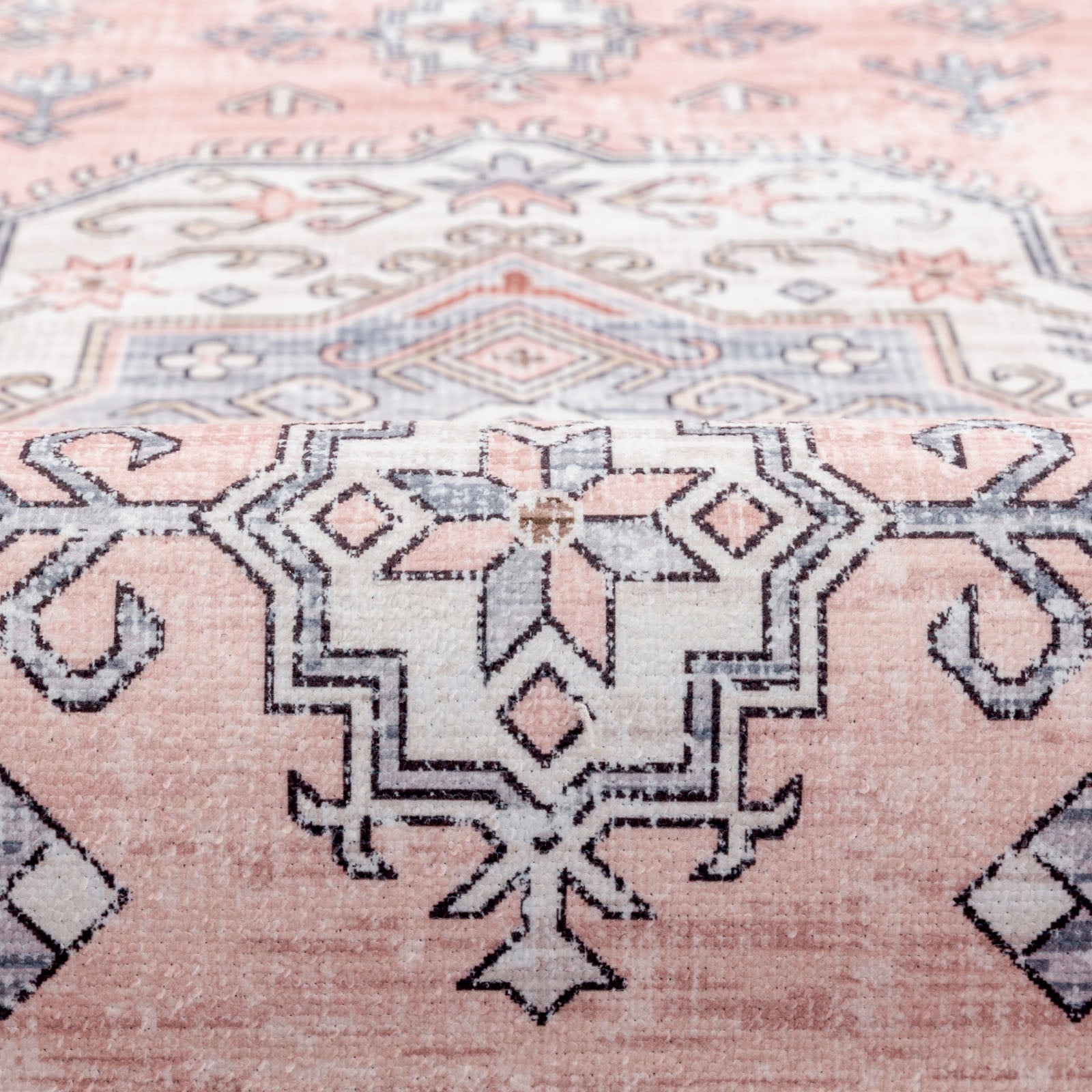 Large Rug Pastels Pink Beautiful Tribal High Traffic Dense Carpet Mach –  Rugaustralia