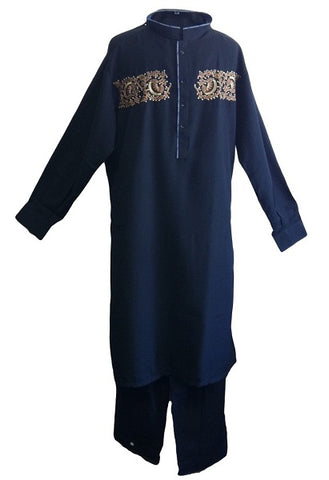 embroidered shalwar kameez for men