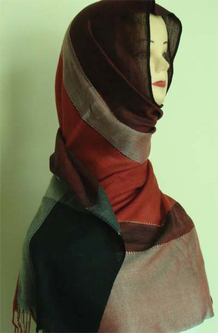 multi tone shawls for muslim women