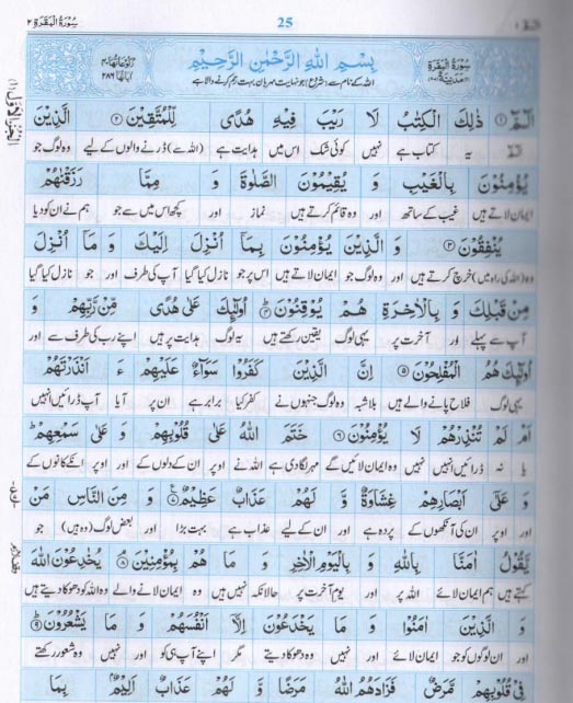 quran urdu translation