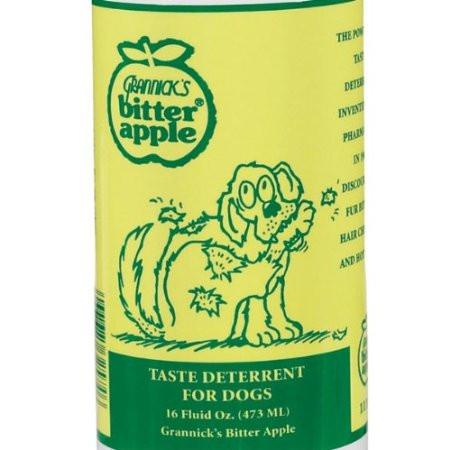 apple bitters dog