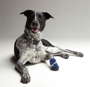 Healers Dog Wound Boots with Gauze Pads 