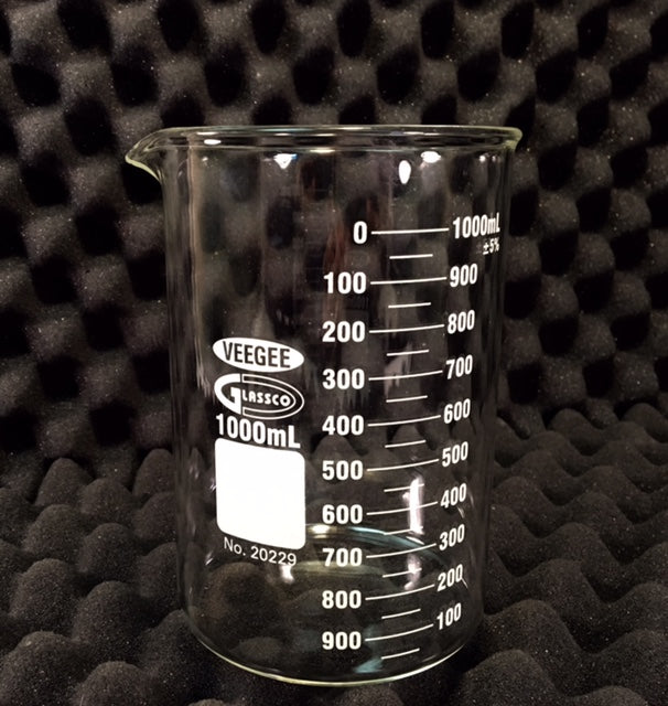 1000 Ml Low Form Glass Beaker Hma Lab Supply