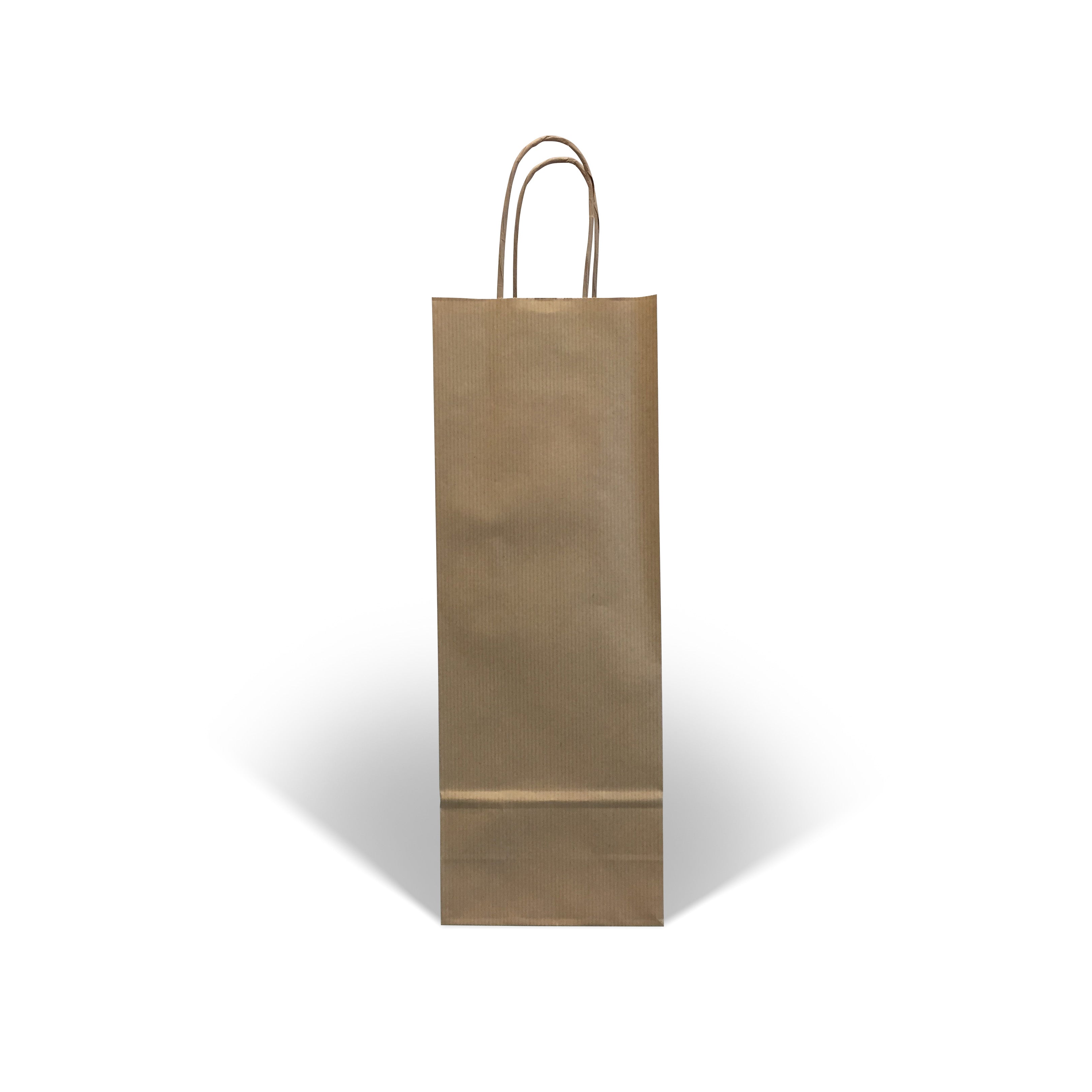 brown paper twist handle bags